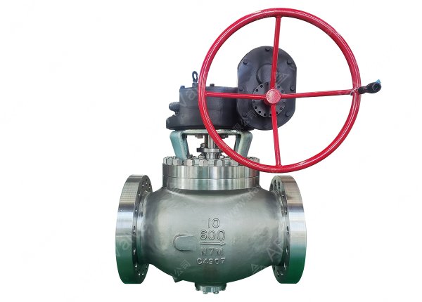 10" 600磅 N7M材质 硬密封耐磨C型球阀 